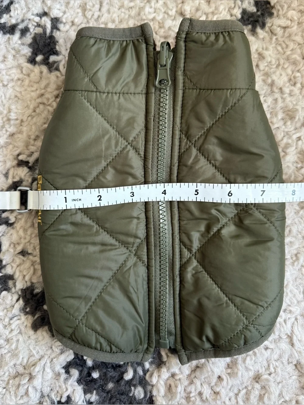 Barbour reversible dog Jacket - Olive Green